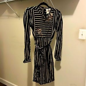 Figue button down dress